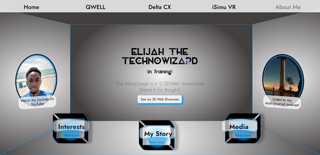 Visit Elijah's personal website to learn even more about the TechnoWizard in training.