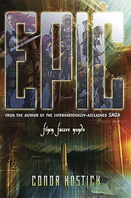 Conor Kostick's novel "Epic" was one of Elijah's earliest influences.